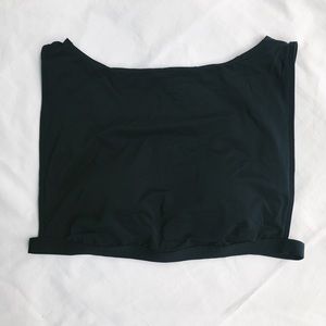 NWT Aerie Black High Neck Bikini Top
